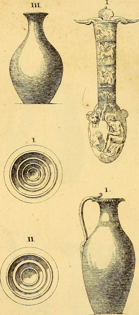 An illustration from Recueil d'antiquités égyptiennes, étrusques, greques et romaines, 1752, leaf 552