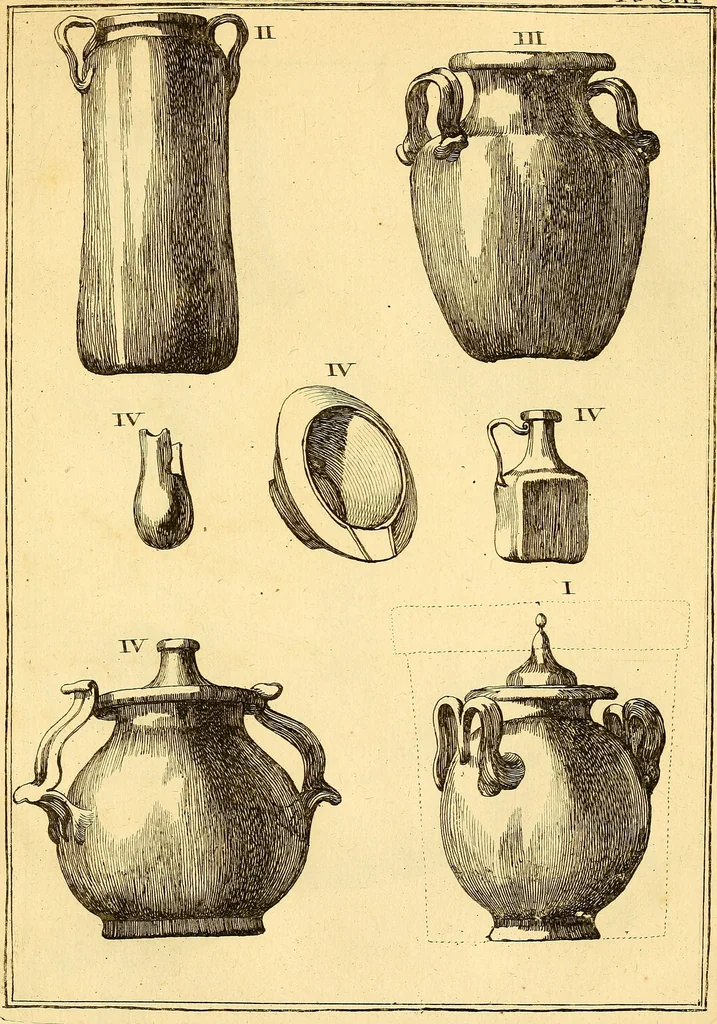 An illustration from Recueil d'antiquités égyptiennes, étrusques, greques et romaines, 1752, leaf 558