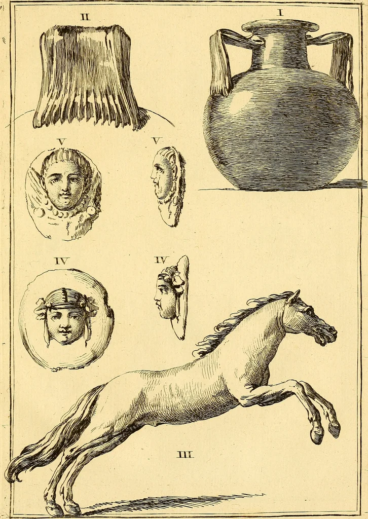 An illustration from Recueil d'antiquités égyptiennes, étrusques, greques et romaines, 1752, leaf 560