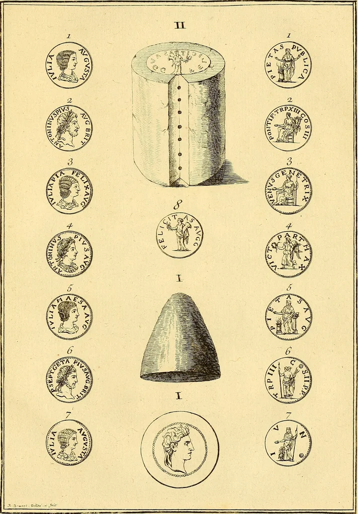 An illustration from Recueil d'antiquités égyptiennes, étrusques, greques et romaines, 1752, leaf 562