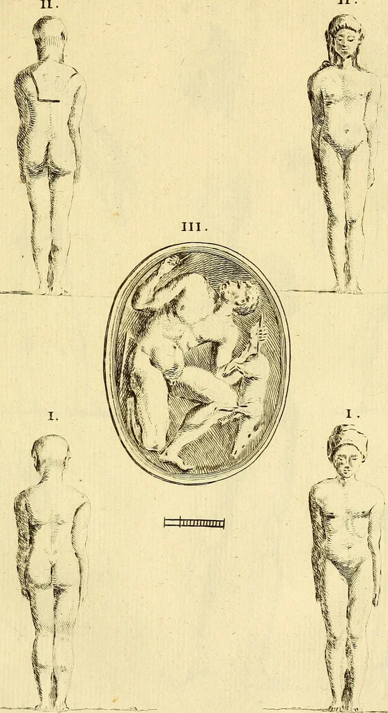 An illustration from Recueil d'antiquités égyptiennes, étrusques, greques et romaines, 1752, leaf 150