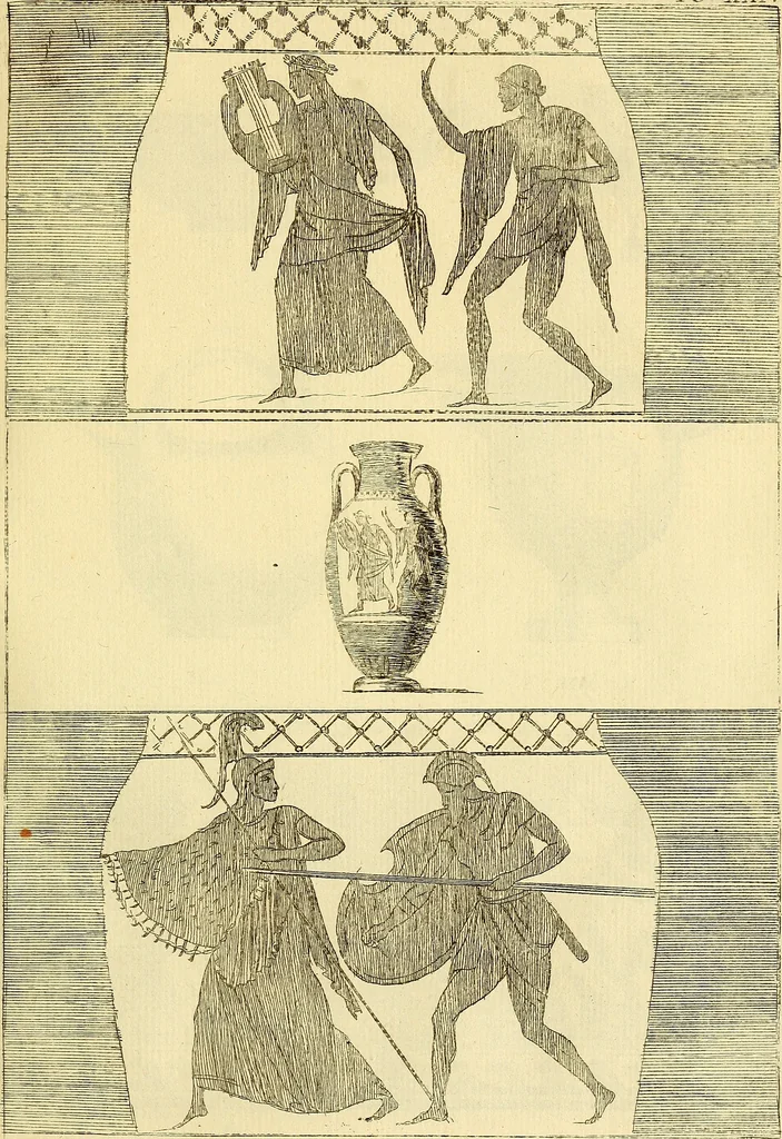 An illustration from Recueil d'antiquités égyptiennes, étrusques, greques et romaines, 1752, leaf 162