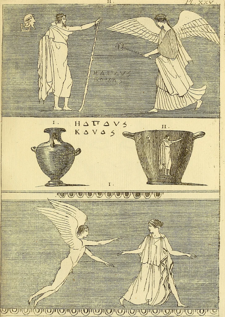An illustration from Recueil d'antiquités égyptiennes, étrusques, greques et romaines, 1752, leaf 170