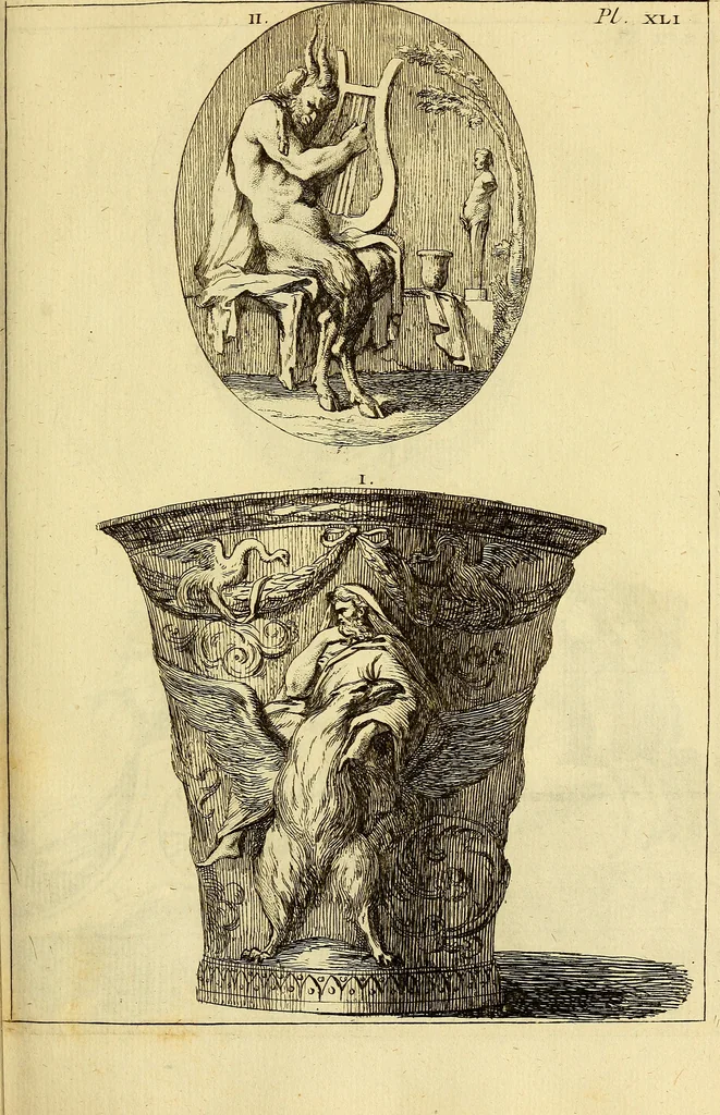 An illustration from Recueil d'antiquités égyptiennes, étrusques, greques et romaines, 1752, leaf 368