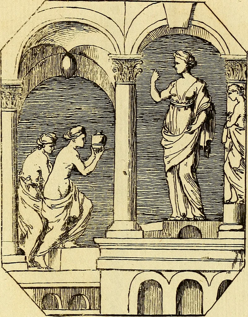 An illustration from Recueil d'antiquités égyptiennes, étrusques, greques et romaines, 1752, leaf 378