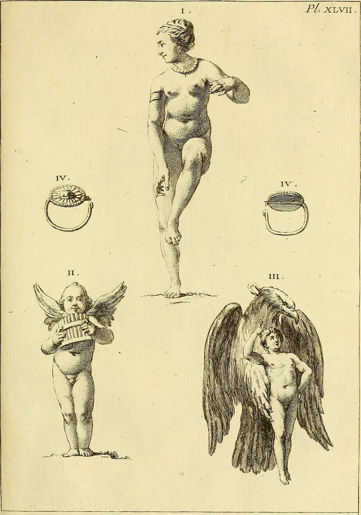 An illustration from Recueil d'antiquités égyptiennes, étrusques, greques et romaines, 1752, leaf 380