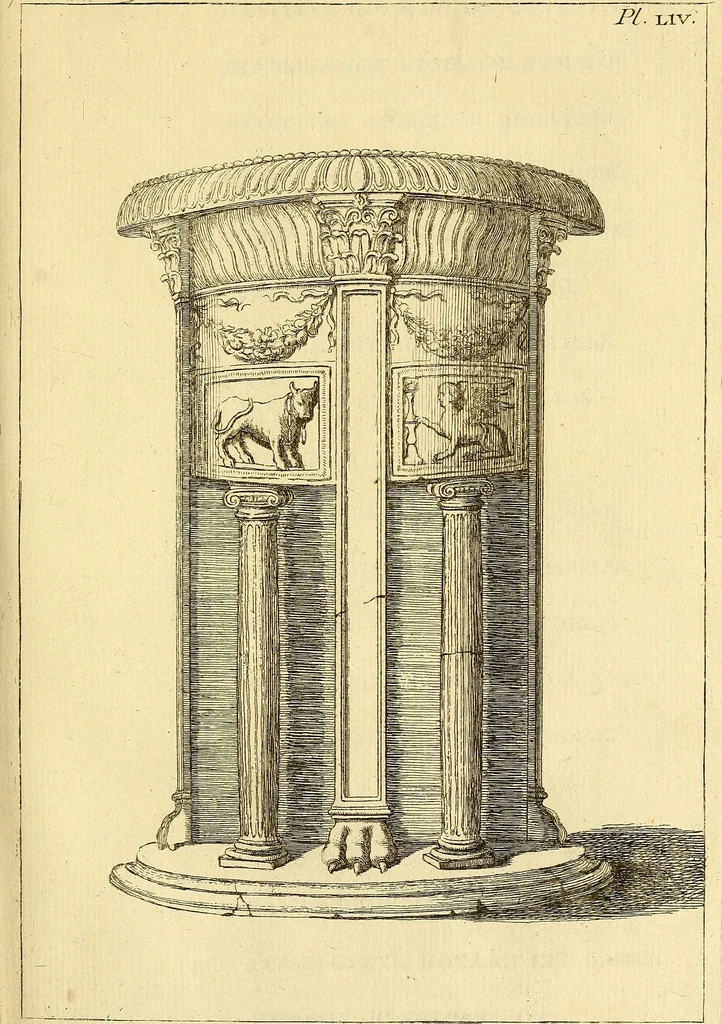 An illustration from Recueil d'antiquités égyptiennes, étrusques, greques et romaines, 1752, leaf 394