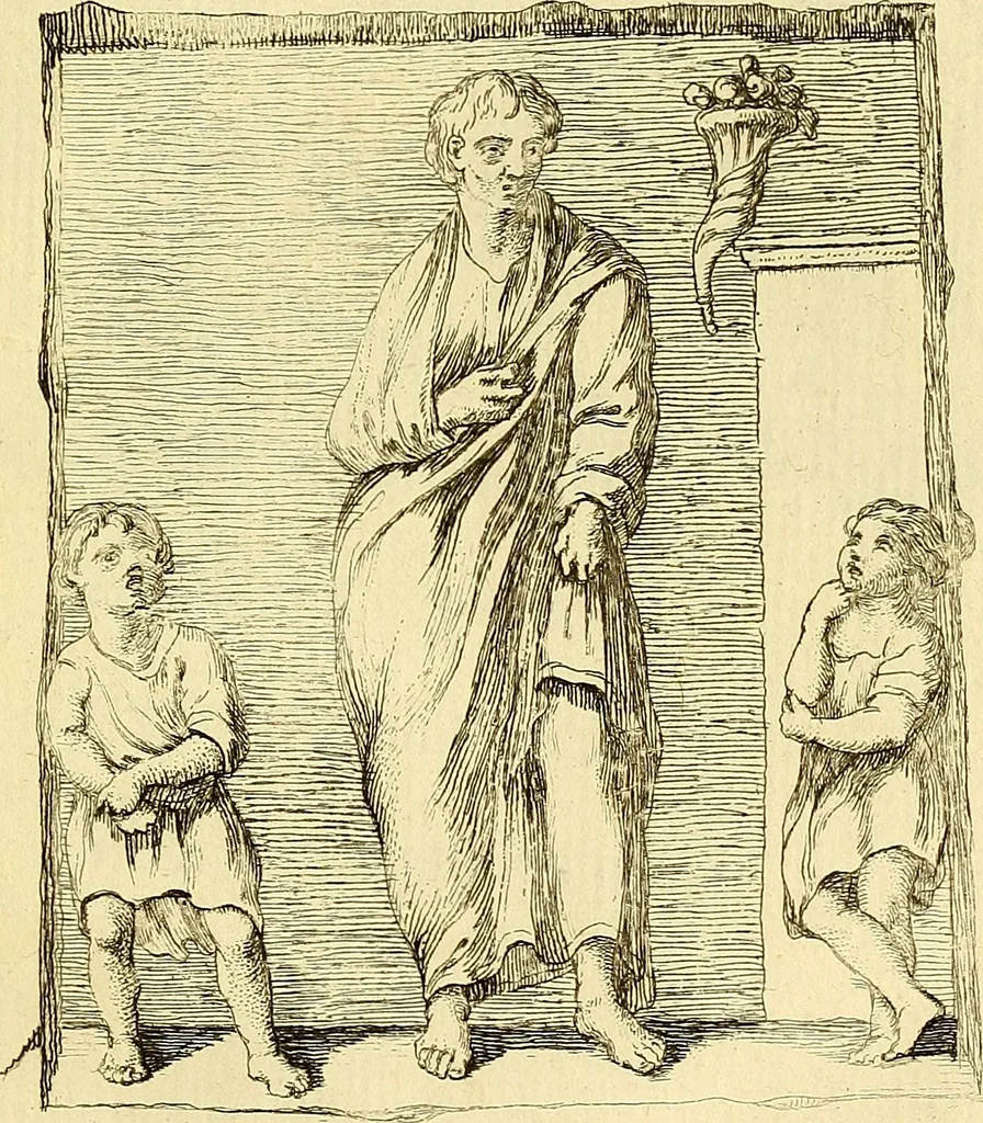 An illustration from Recueil d'antiquités égyptiennes, étrusques, greques et romaines, 1752, leaf 436