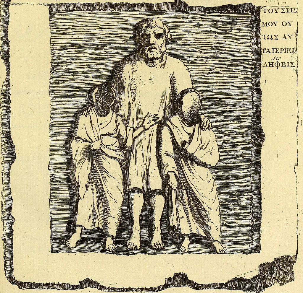 An illustration from Recueil d'antiquités égyptiennes, étrusques, greques et romaines, 1752, leaf 442