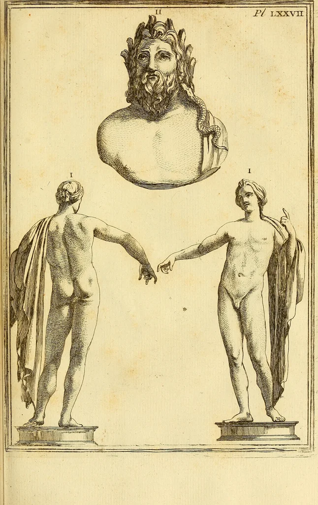 An illustration from Recueil d'antiquités égyptiennes, étrusques, greques et romaines, 1752, leaf 512