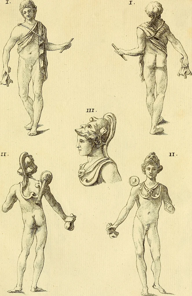 An illustration from Recueil d'antiquités égyptiennes, étrusques, greques et romaines, 1752, leaf 514