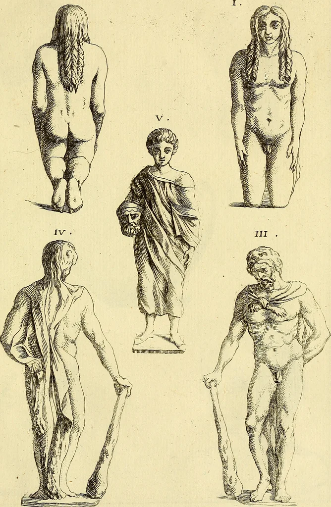 An illustration from Recueil d'antiquités égyptiennes, étrusques, greques et romaines, 1752, leaf 518