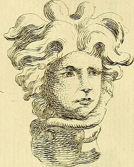 An illustration from Recueil d'antiquités égyptiennes, étrusques, greques et romaines, 1752, leaf 532