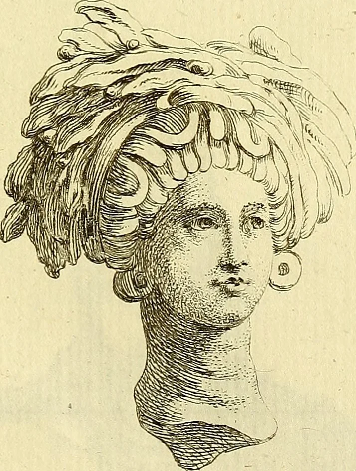 An illustration from Recueil d'antiquités égyptiennes, étrusques, greques et romaines, 1752, leaf 532
