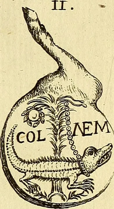 An illustration from Recueil d'antiquités égyptiennes, étrusques, greques et romaines, 1752, leaf 582