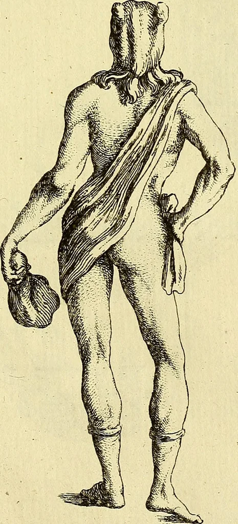 An illustration from Recueil d'antiquités égyptiennes, étrusques, greques et romaines, 1752, leaf 582