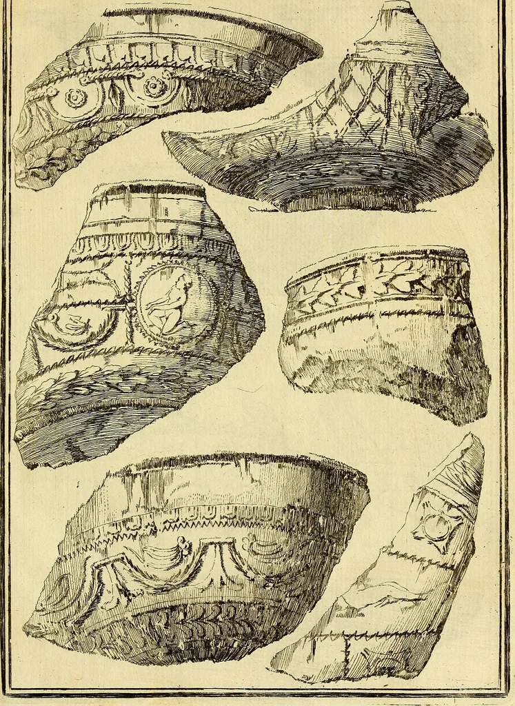 An illustration from Recueil d'antiquités égyptiennes, étrusques, greques et romaines, 1752, leaf 592