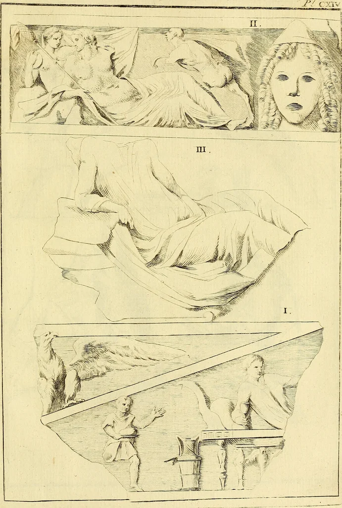 An illustration from Recueil d'antiquités égyptiennes, étrusques, greques et romaines, 1752, leaf 640