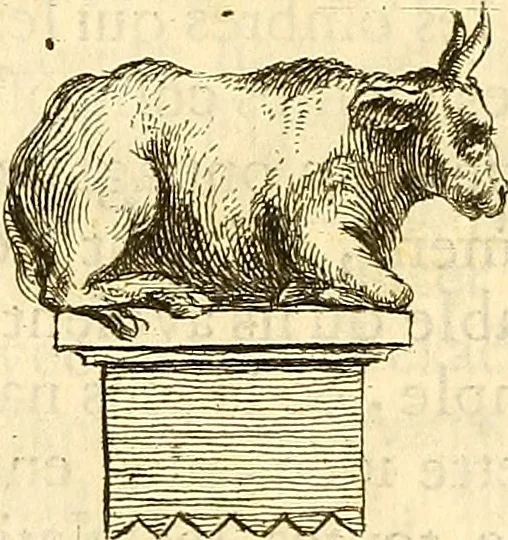 An illustration from Recueil d'antiquités égyptiennes, étrusques, greques et romaines, 1752, leaf 67