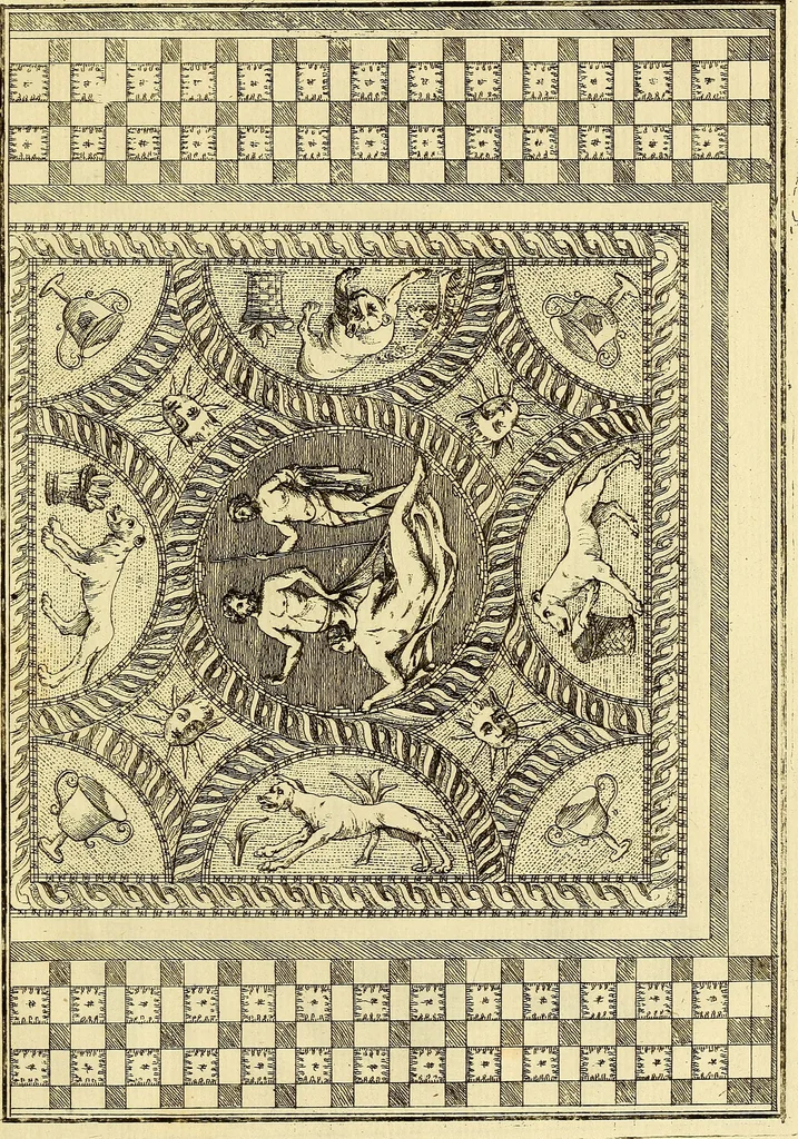 An illustration from Recueil d'antiquités égyptiennes, étrusques, greques et romaines, 1752, leaf 672
