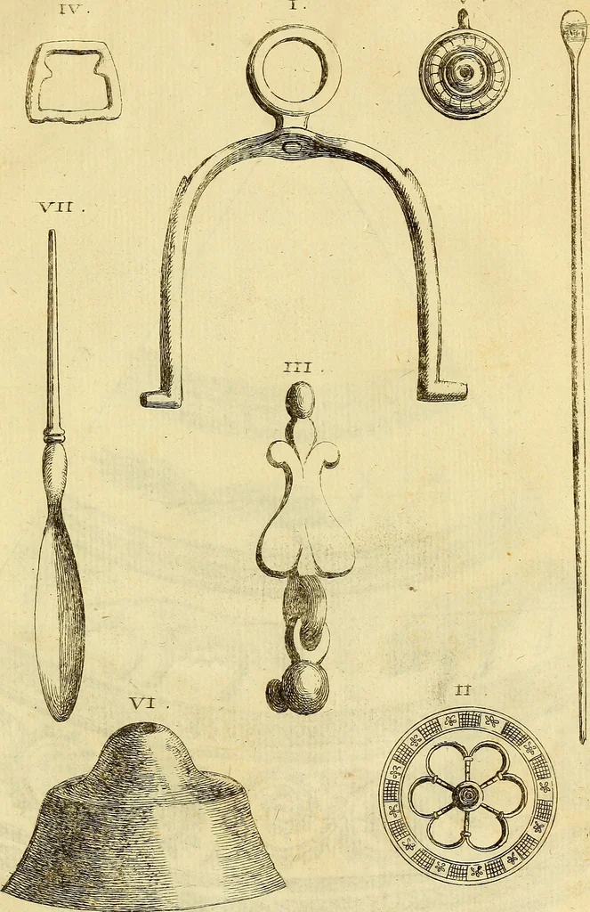 An illustration from Recueil d'antiquités égyptiennes, étrusques, greques et romaines, 1752, leaf 678