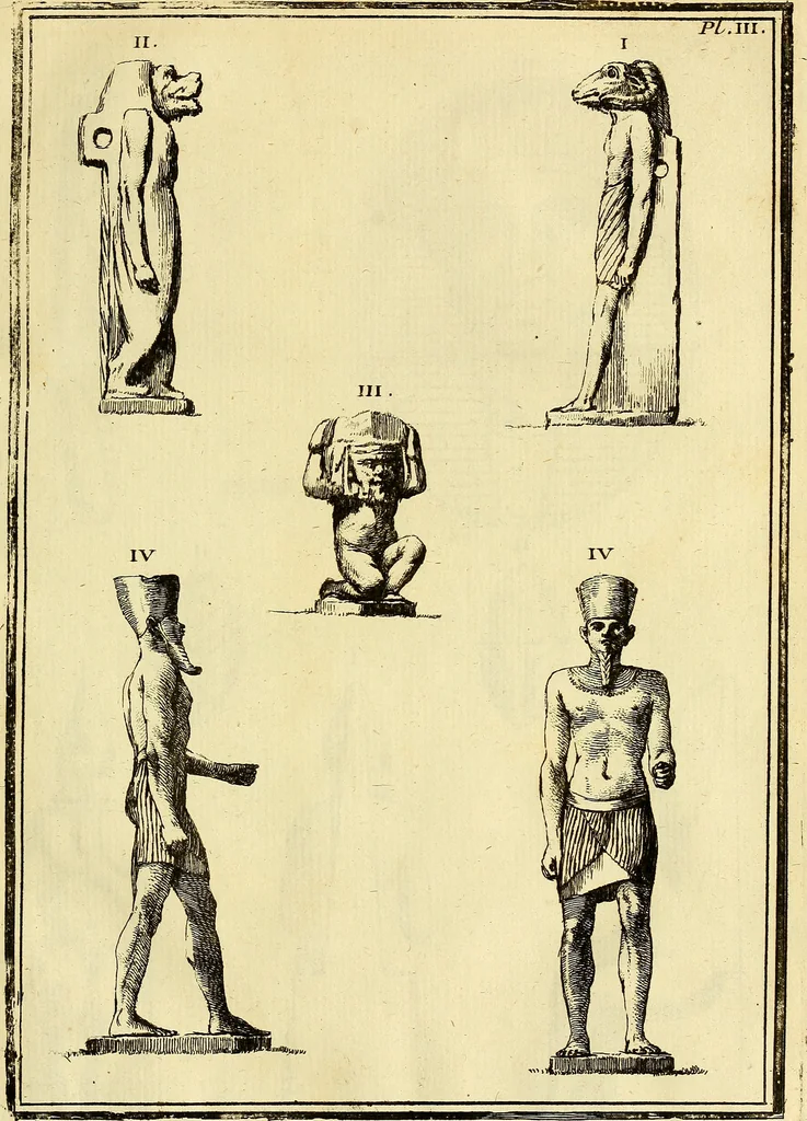 An illustration from Recueil d'antiquités égyptiennes, étrusques, greques et romaines, 1752, leaf 72