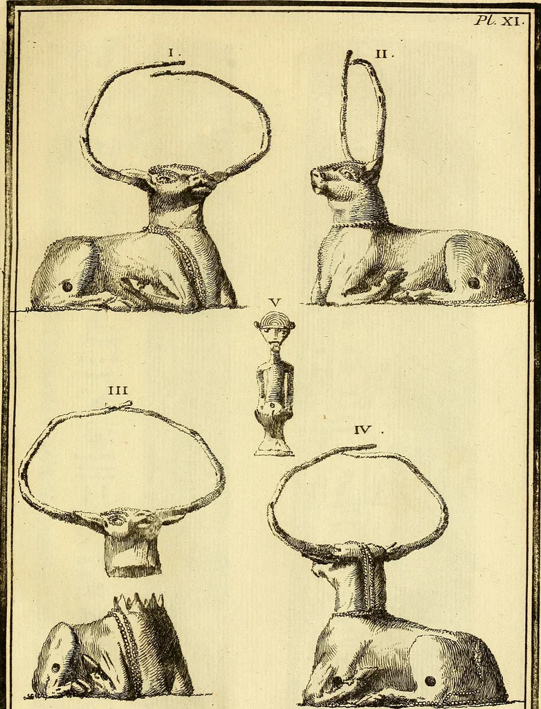 An illustration from Recueil d'antiquités égyptiennes, étrusques, greques et romaines, 1752, leaf 88