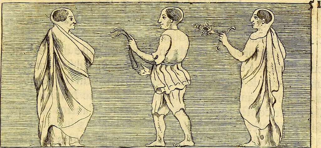 An illustration from Recueil d'antiquités égyptiennes, étrusques, greques et romaines, 1752, leaf 92
