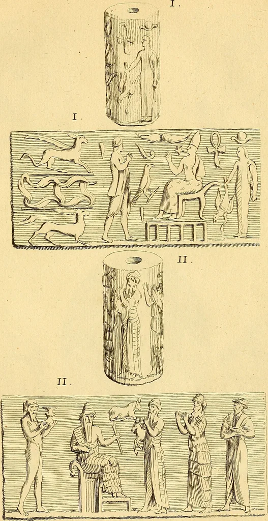 An illustration from Recueil d'antiquités égyptiennes, étrusques, greques et romaines, 1752, leaf 126