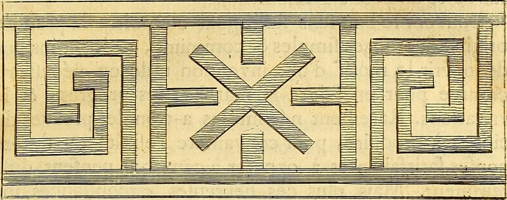 An illustration from Recueil d'antiquités égyptiennes, étrusques, greques et romaines, 1752, leaf 134
