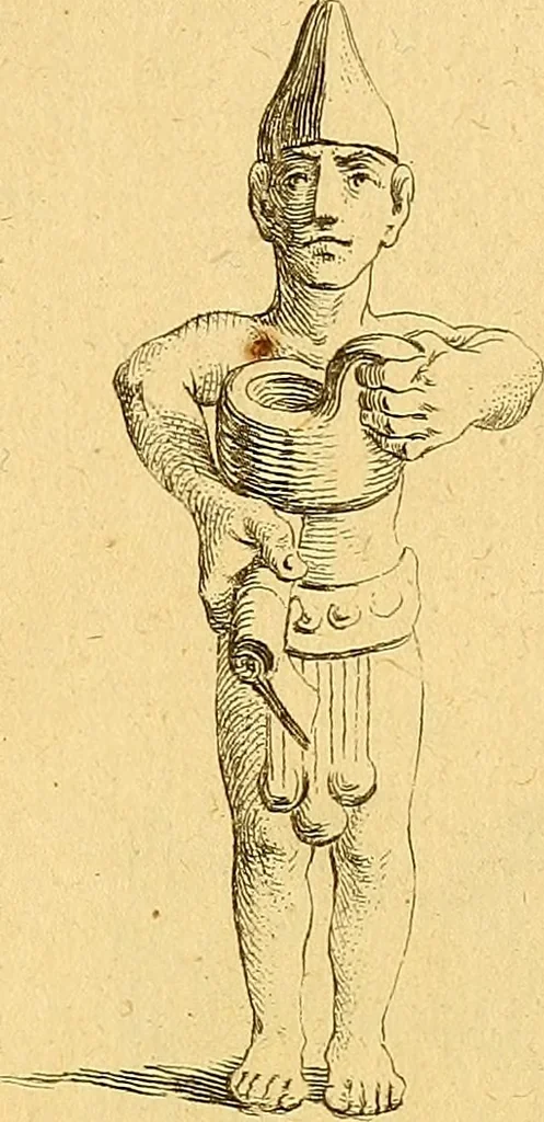 An illustration from Recueil d'antiquités égyptiennes, étrusques, greques et romaines, 1752, leaf 182
