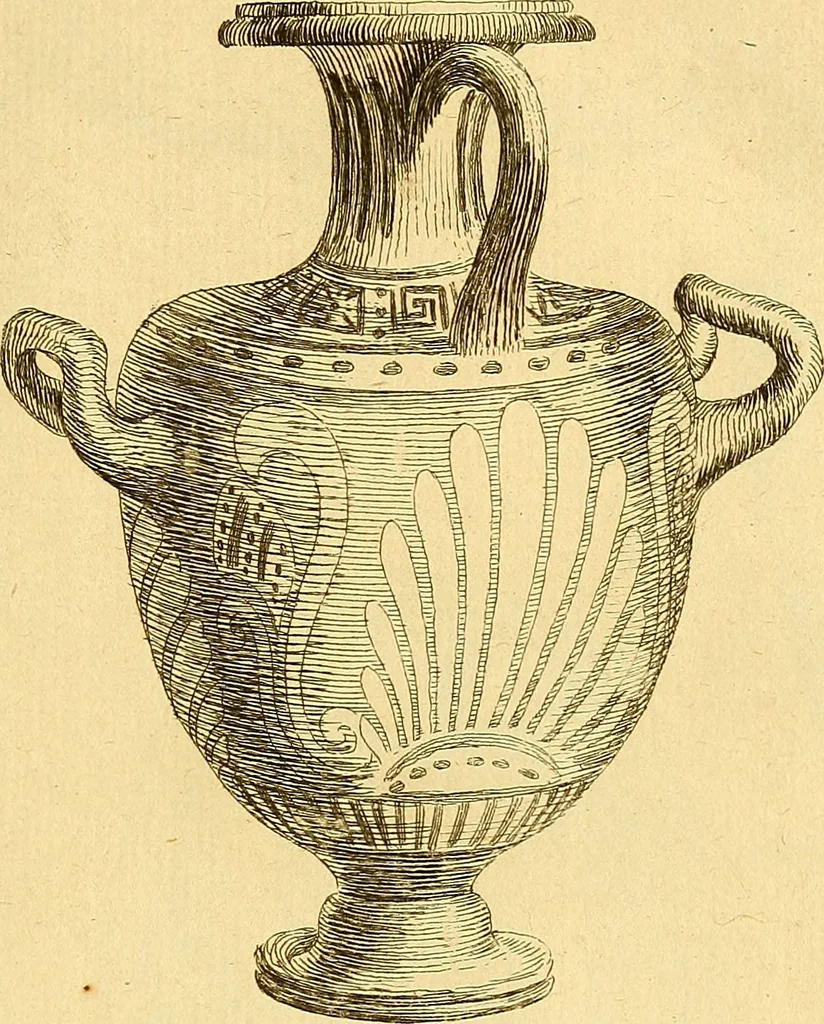 An illustration from Recueil d'antiquités égyptiennes, étrusques, greques et romaines, 1752, leaf 186
