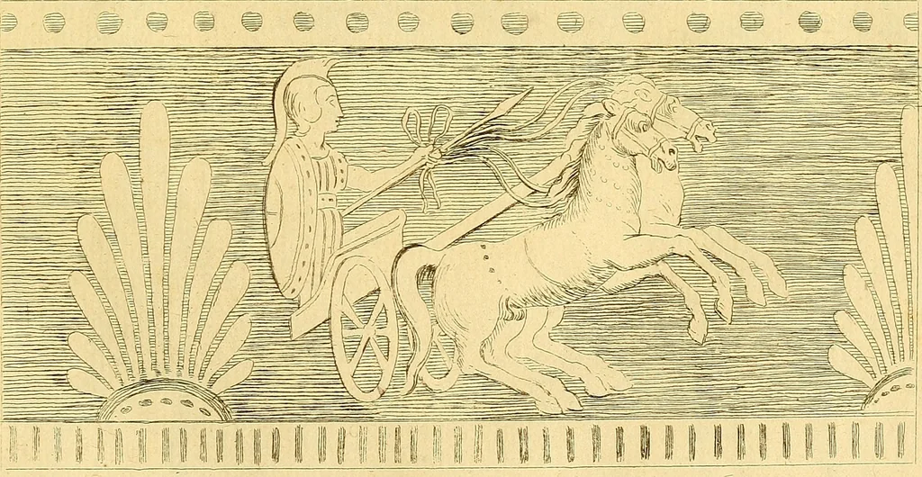 An illustration from Recueil d'antiquités égyptiennes, étrusques, greques et romaines, 1752, leaf 186