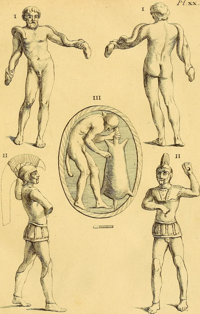 An illustration from Recueil d'antiquités égyptiennes, étrusques, greques et romaines, 1752, leaf 188