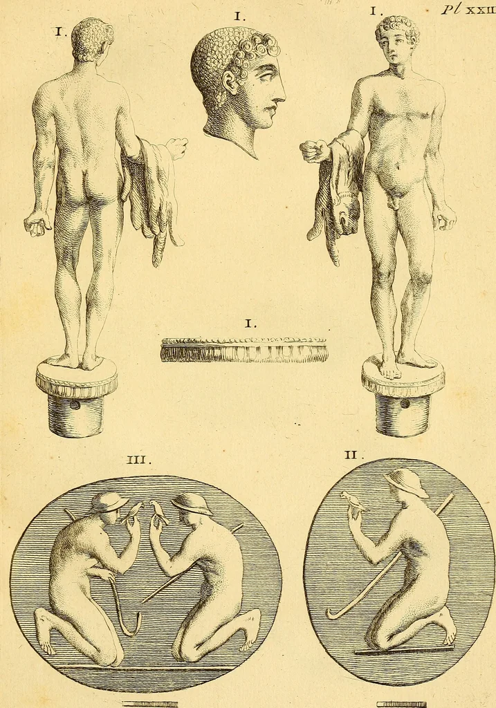 An illustration from Recueil d'antiquités égyptiennes, étrusques, greques et romaines, 1752, leaf 194