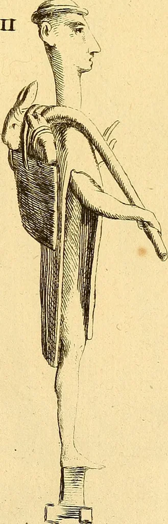 An illustration from Recueil d'antiquités égyptiennes, étrusques, greques et romaines, 1752, leaf 254