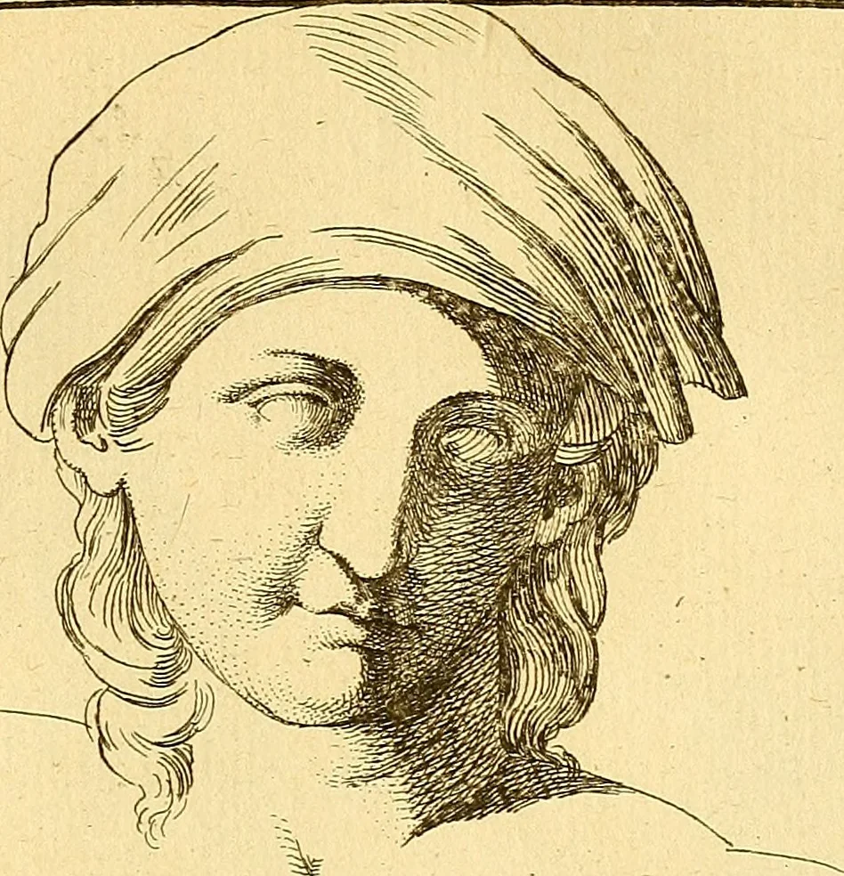 An illustration from Recueil d'antiquités égyptiennes, étrusques, greques et romaines, 1752, leaf 258
