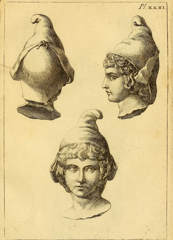 An illustration from Recueil d'antiquités égyptiennes, étrusques, greques et romaines, 1752, leaf 260