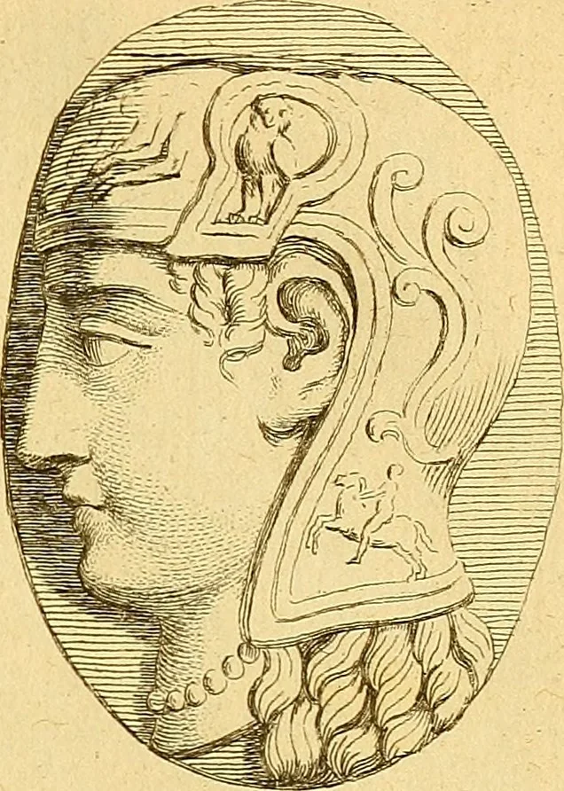An illustration from Recueil d'antiquités égyptiennes, étrusques, greques et romaines, 1752, leaf 266