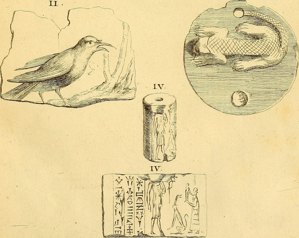 An illustration from Recueil d'antiquités égyptiennes, étrusques, greques et romaines, 1752, leaf 268