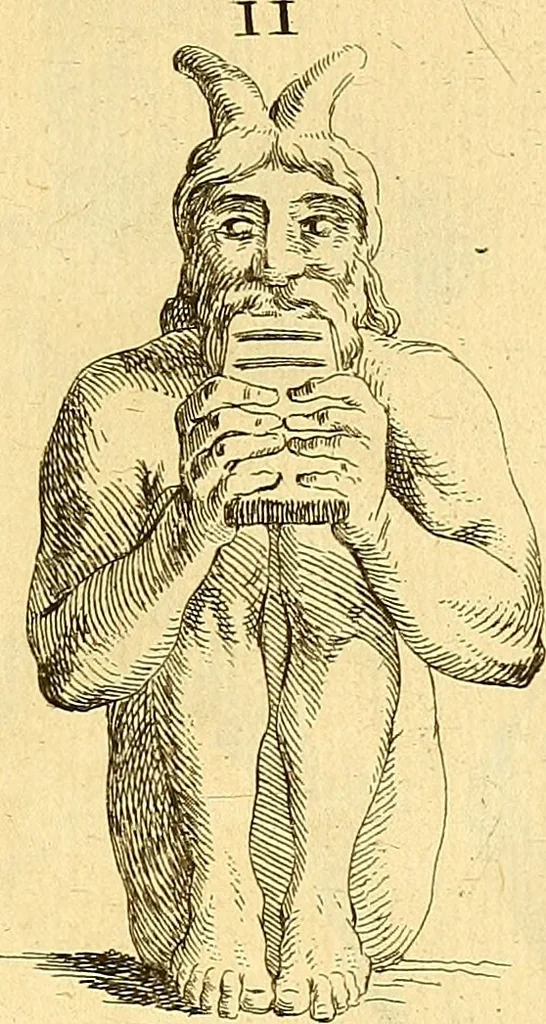 An illustration from Recueil d'antiquités égyptiennes, étrusques, greques et romaines, 1752, leaf 458