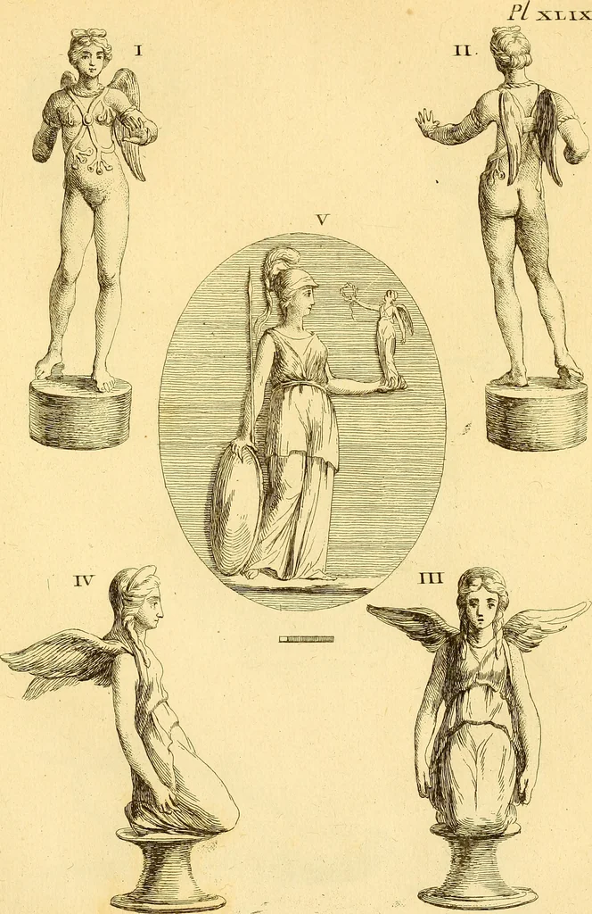 An illustration from Recueil d'antiquités égyptiennes, étrusques, greques et romaines, 1752, leaf 464