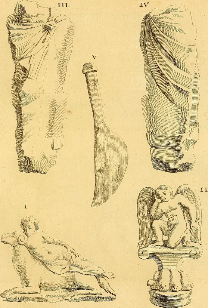 An illustration from Recueil d'antiquités égyptiennes, étrusques, greques et romaines, 1752, leaf 476
