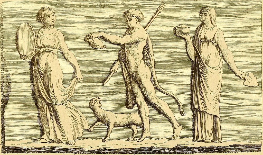 An illustration from Recueil d'antiquités égyptiennes, étrusques, greques et romaines, 1752, leaf 480