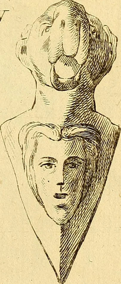 An illustration from Recueil d'antiquités égyptiennes, étrusques, greques et romaines, 1752, leaf 482