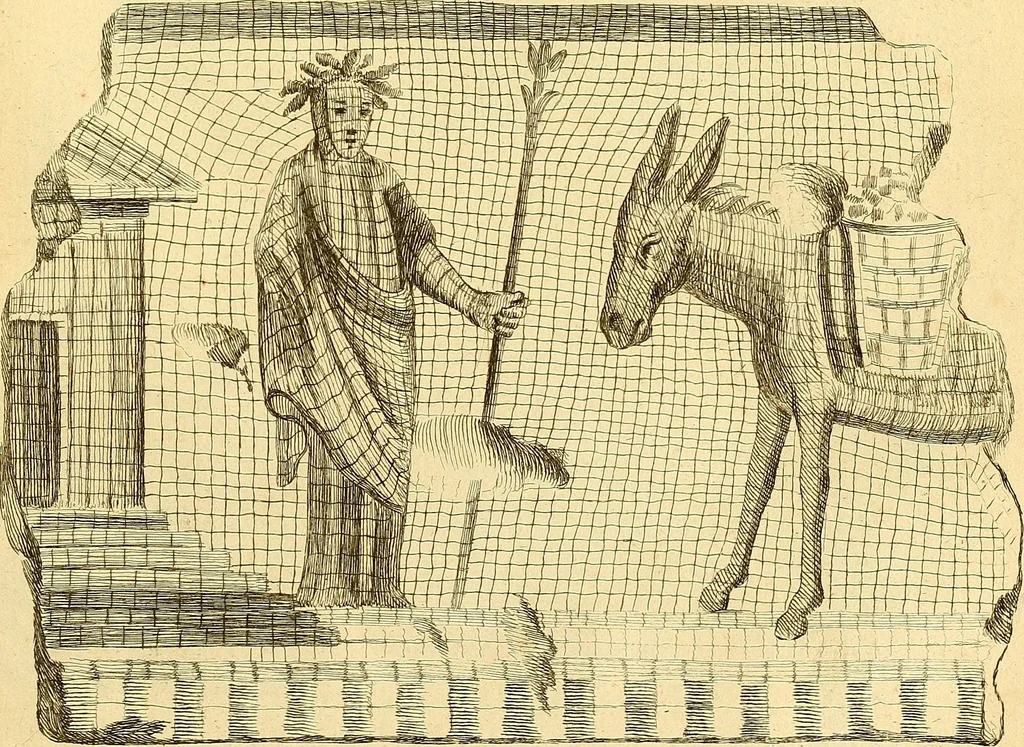 An illustration from Recueil d'antiquités égyptiennes, étrusques, greques et romaines, 1752, leaf 484