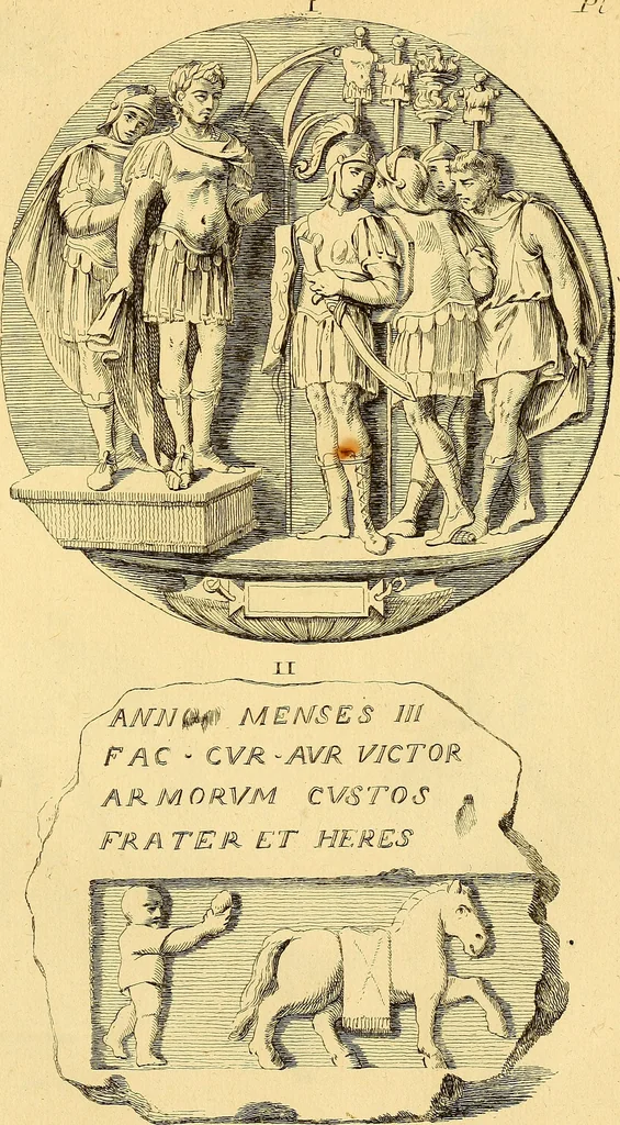 An illustration from Recueil d'antiquités égyptiennes, étrusques, greques et romaines, 1752, leaf 498