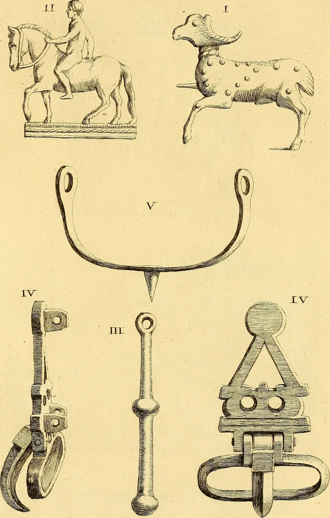 An illustration from Recueil d'antiquités égyptiennes, étrusques, greques et romaines, 1752, leaf 504