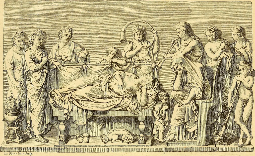 An illustration from Recueil d'antiquités égyptiennes, étrusques, greques et romaines, 1752, leaf 512