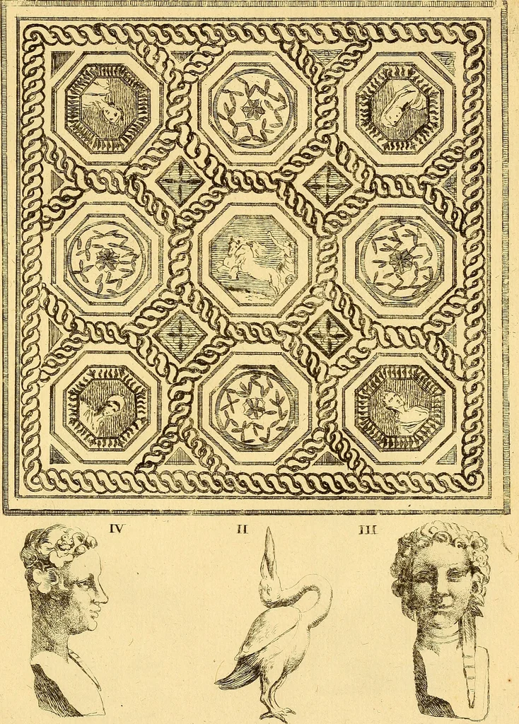 An illustration from Recueil d'antiquités égyptiennes, étrusques, greques et romaines, 1752, leaf 548
